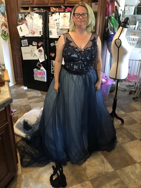 My Halloween Wedding Dress From Disaster To Dream Come True